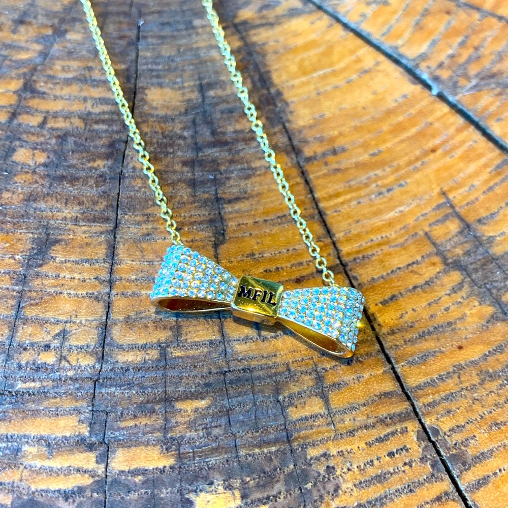 Brighton "My Flat In London" Windsor Bow Necklace